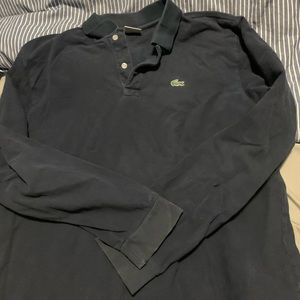 Lacoste long sleeve polo